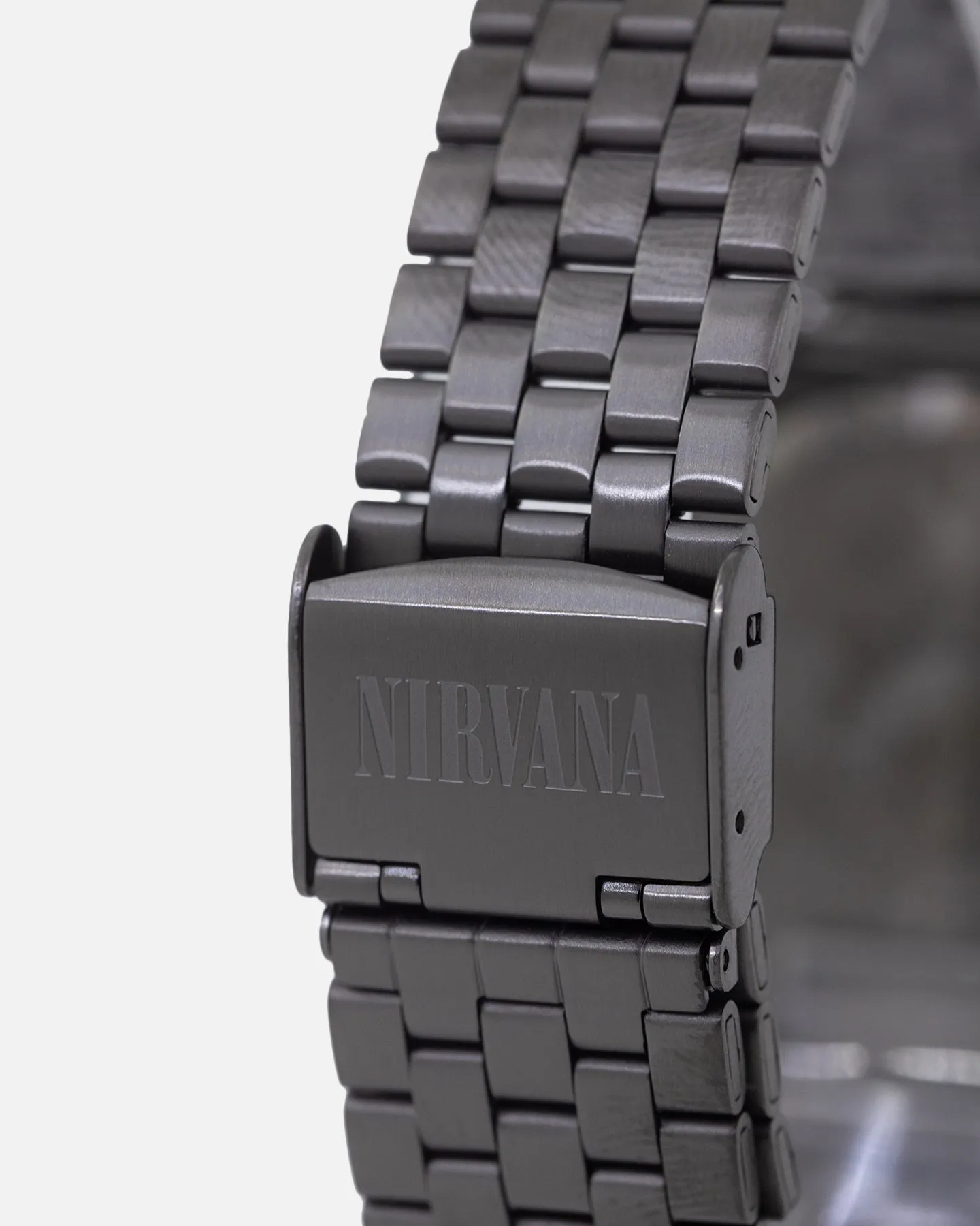 Nixon X Nirvana Time Teller Watch Black Nirvana