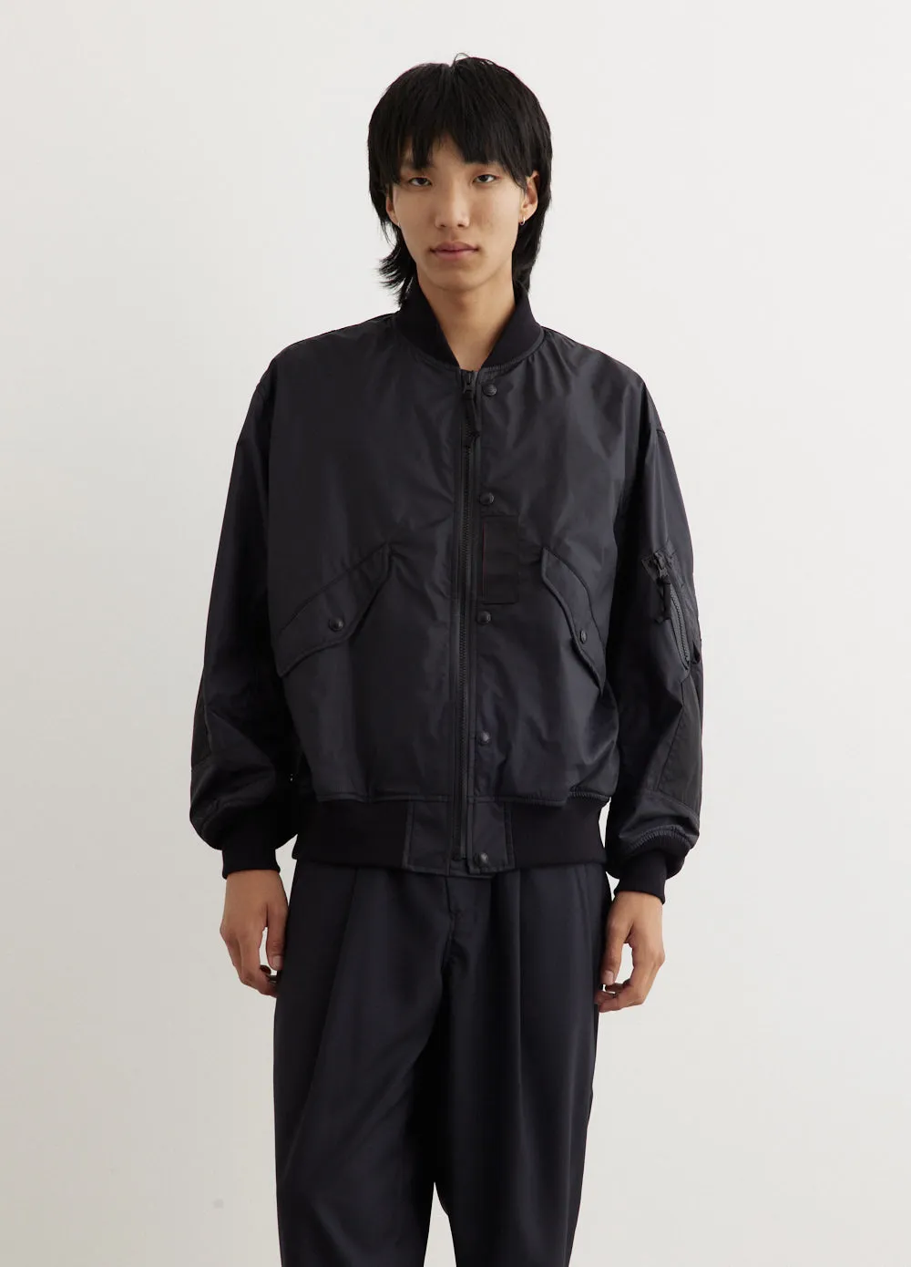 Nylon Taffeta Bomber
