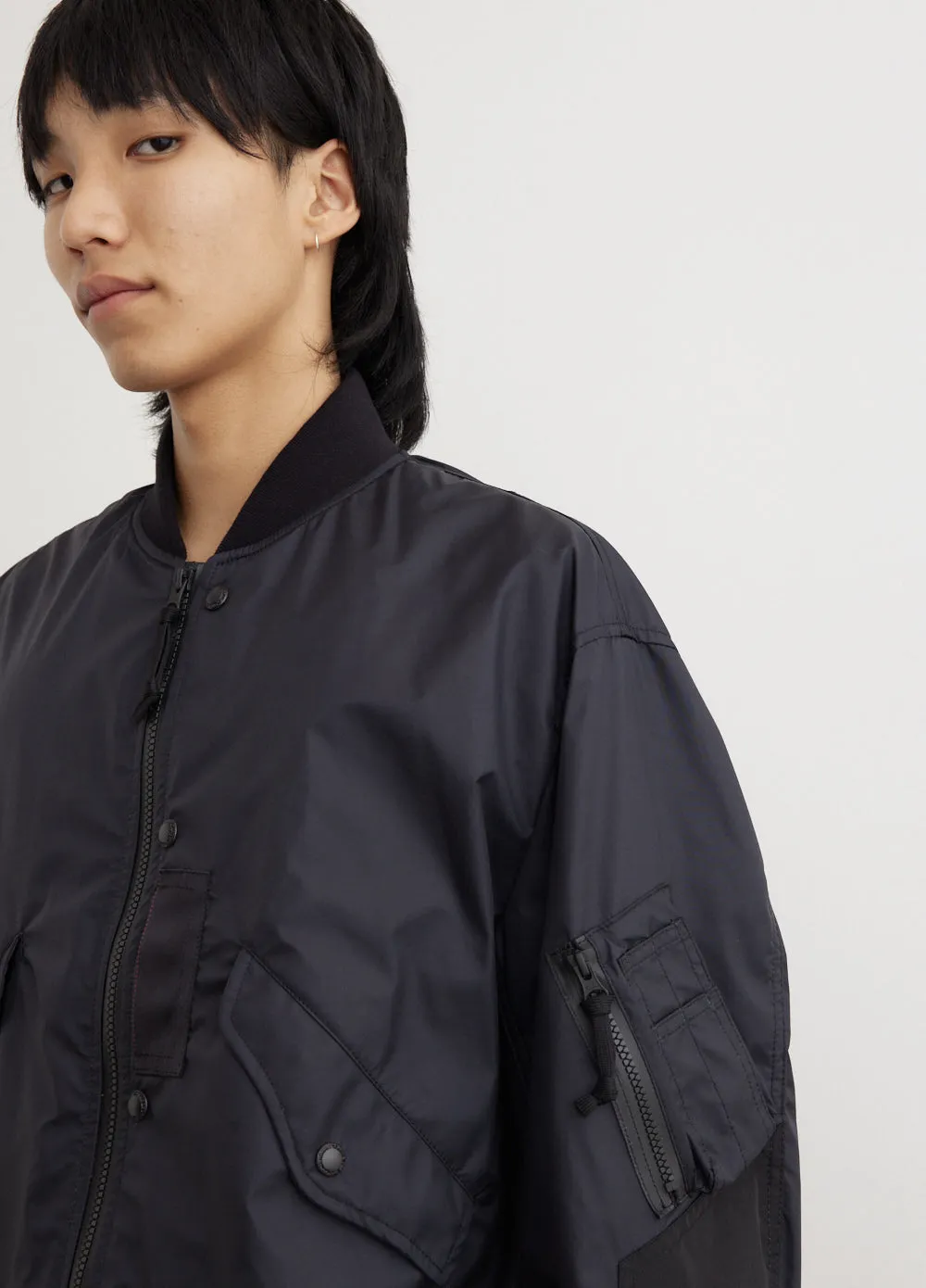 Nylon Taffeta Bomber