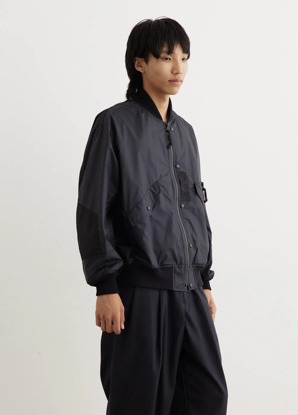 Nylon Taffeta Bomber
