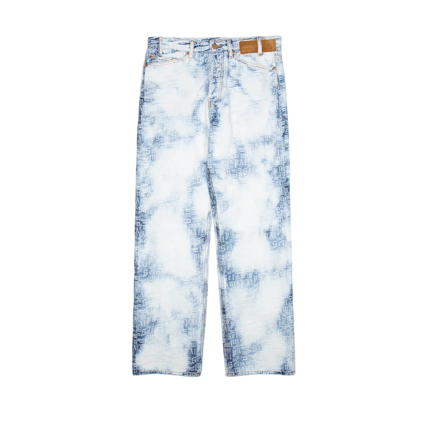 Palm Angels Monogram High Waist Jeans