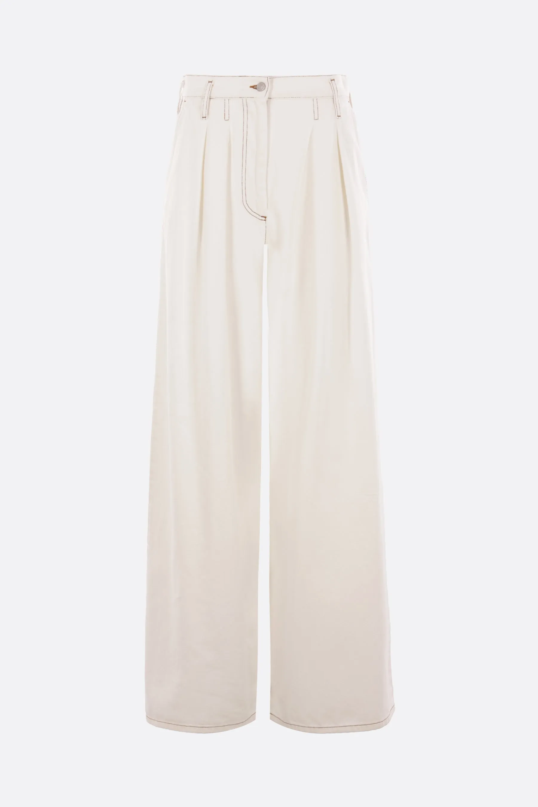 Pamplona wide-leg jeans in denim