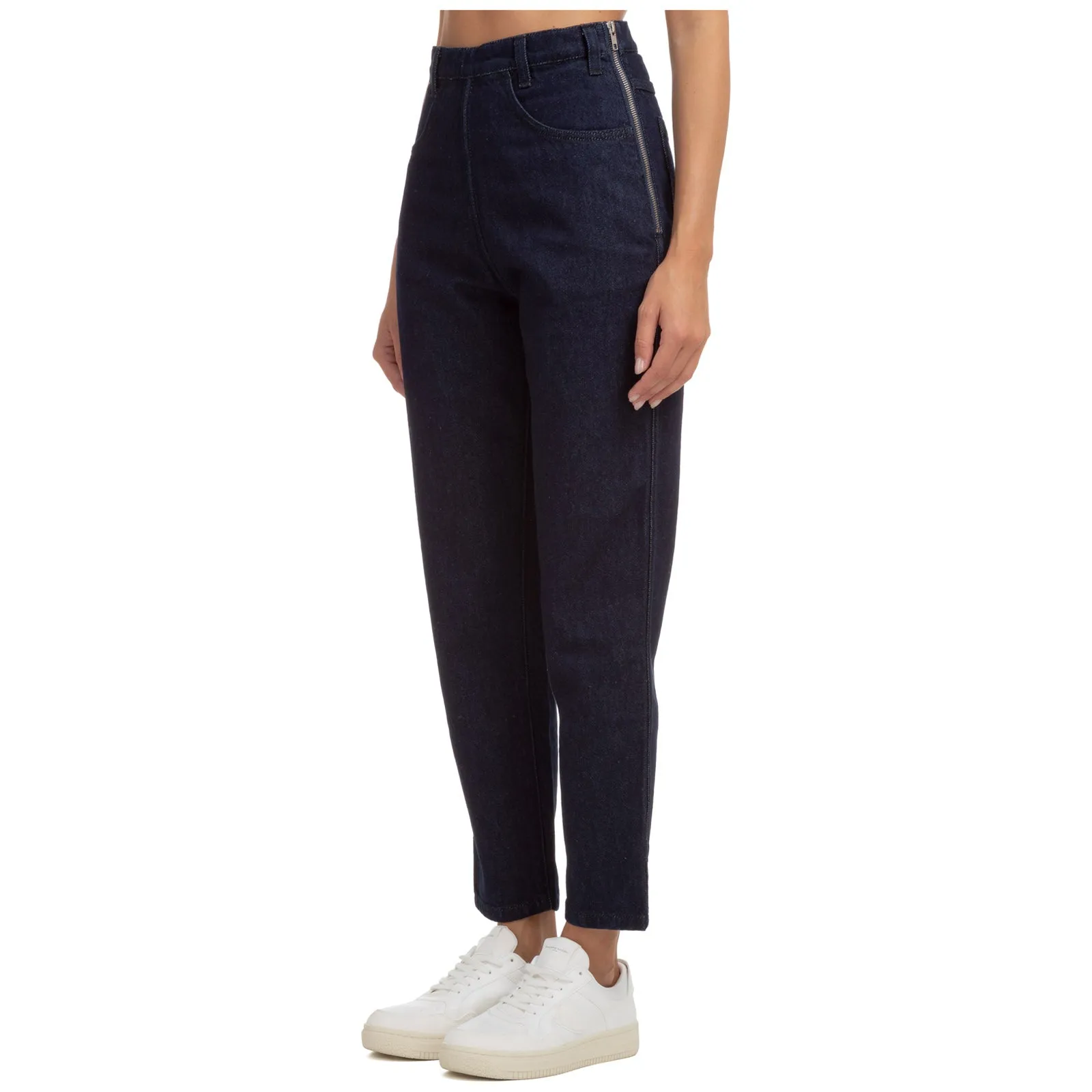 Philosophy Di Lorenzo Serafini High-Waisted Cropped Jeans