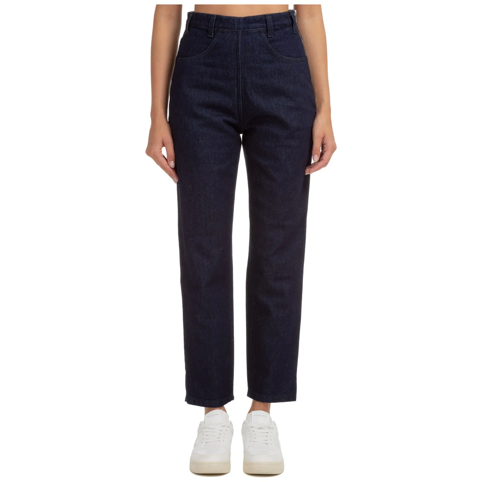 Philosophy Di Lorenzo Serafini High-Waisted Cropped Jeans