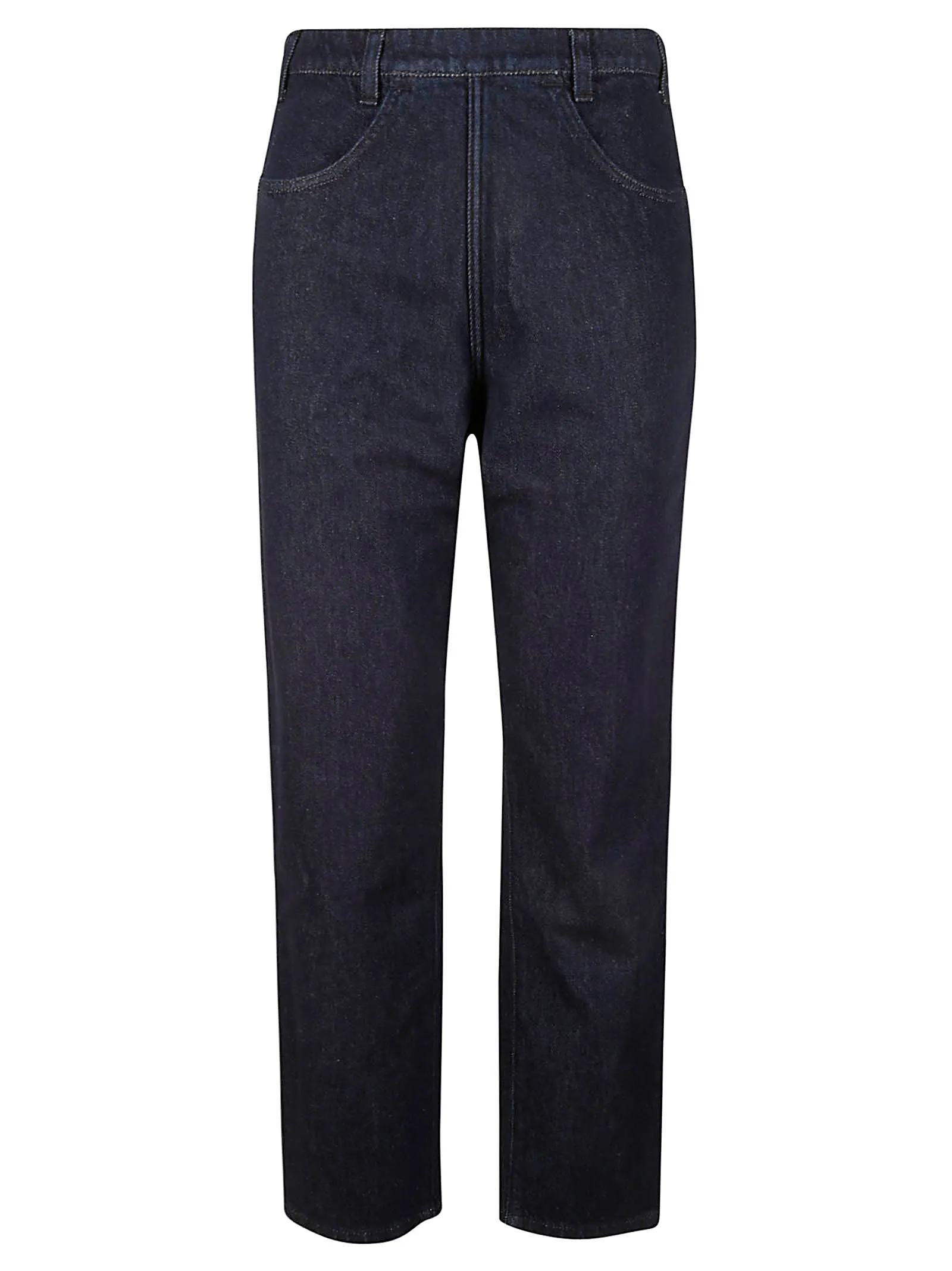 Philosophy Di Lorenzo Serafini High-Waisted Cropped Jeans
