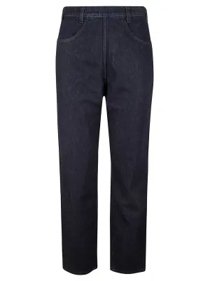 Philosophy Di Lorenzo Serafini High-Waisted Cropped Jeans