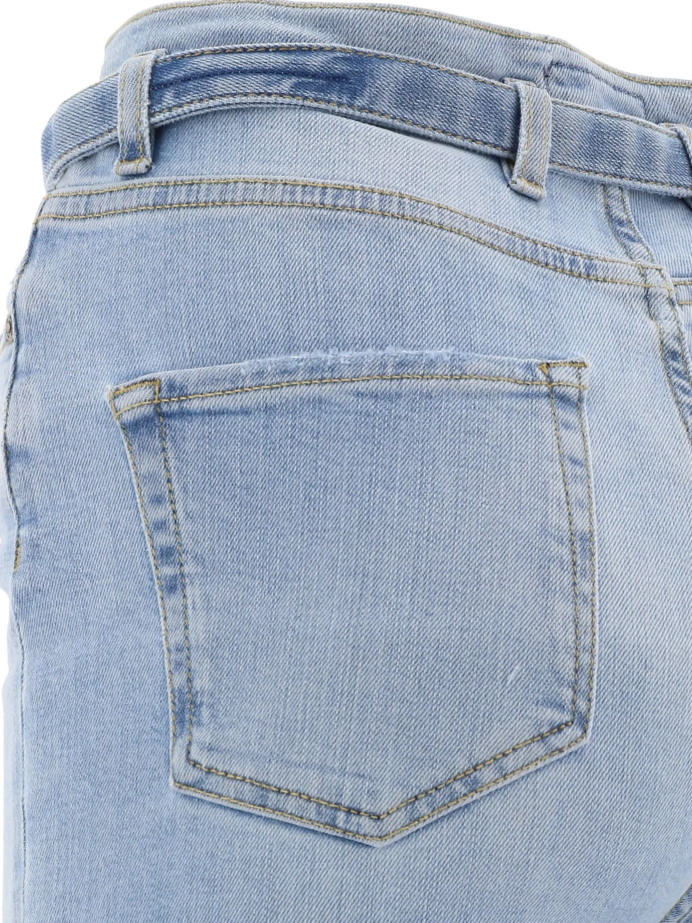 Pinko Distressed High Waist Cropped Skinny Jeans