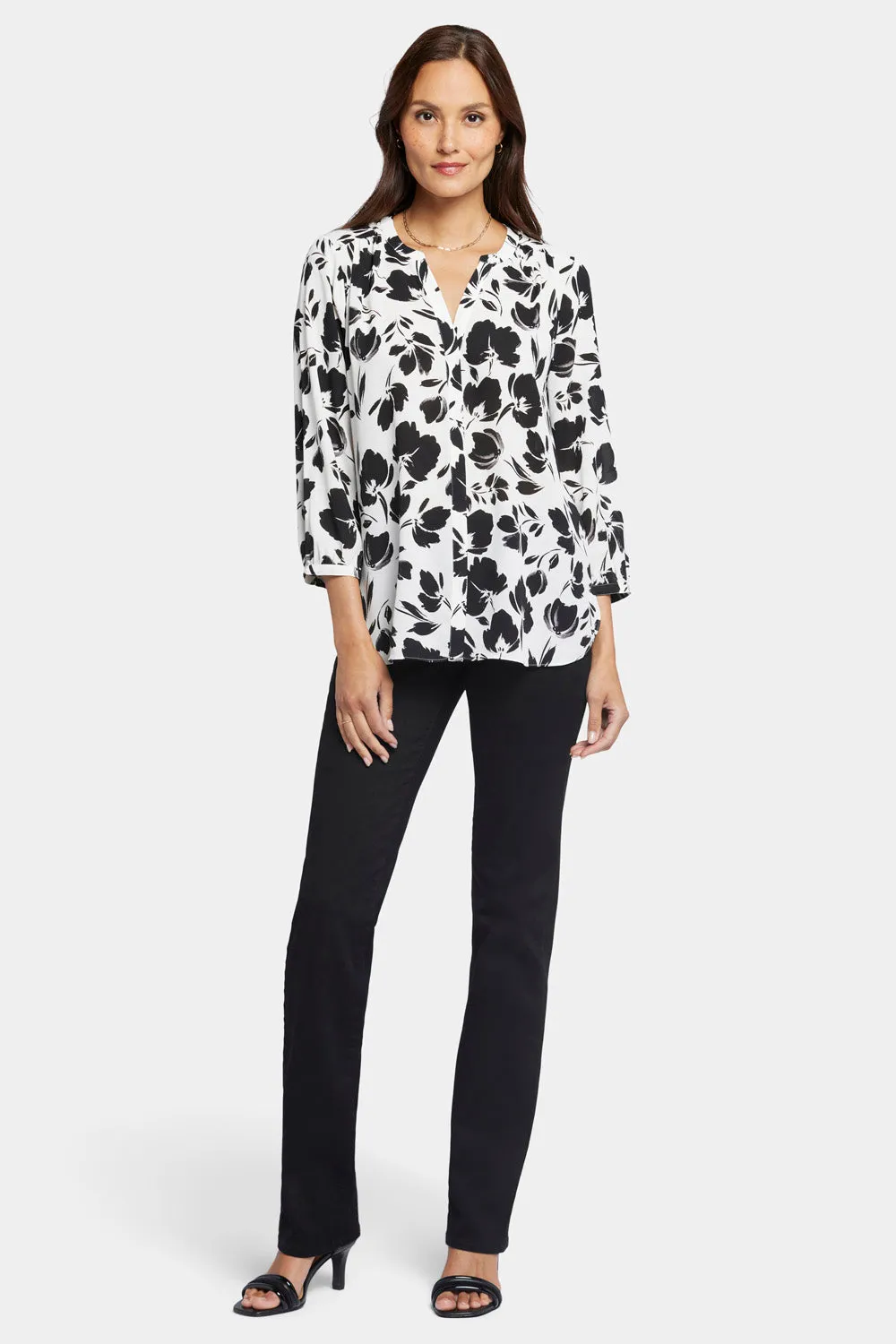 Pintuck Blouse - Campanil