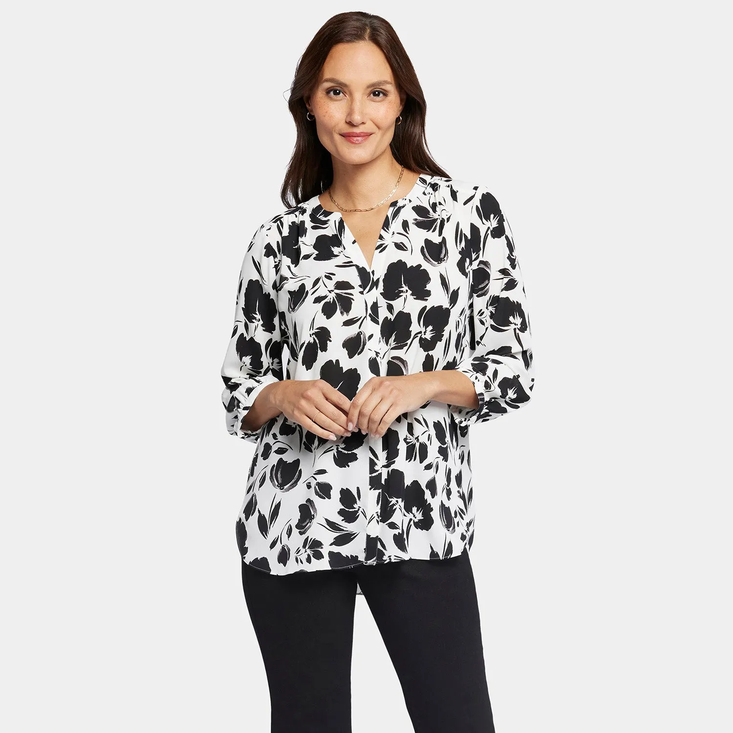 Pintuck Blouse - Campanil