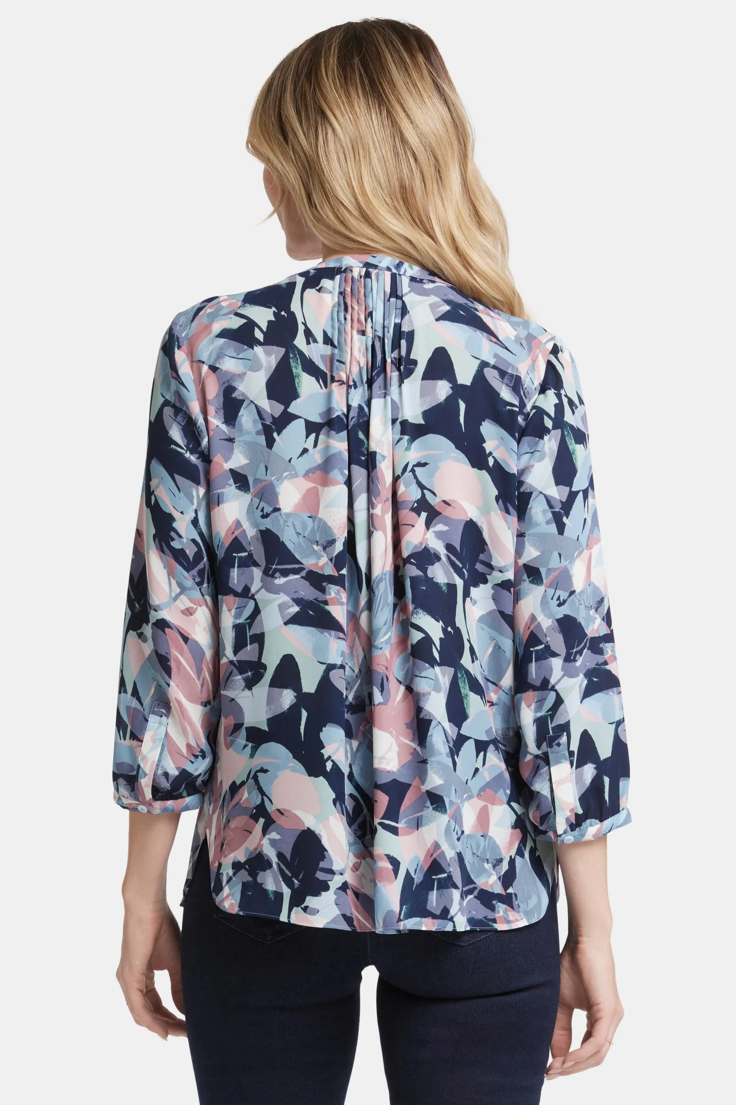 Pintuck Blouse - Cloud Nine
