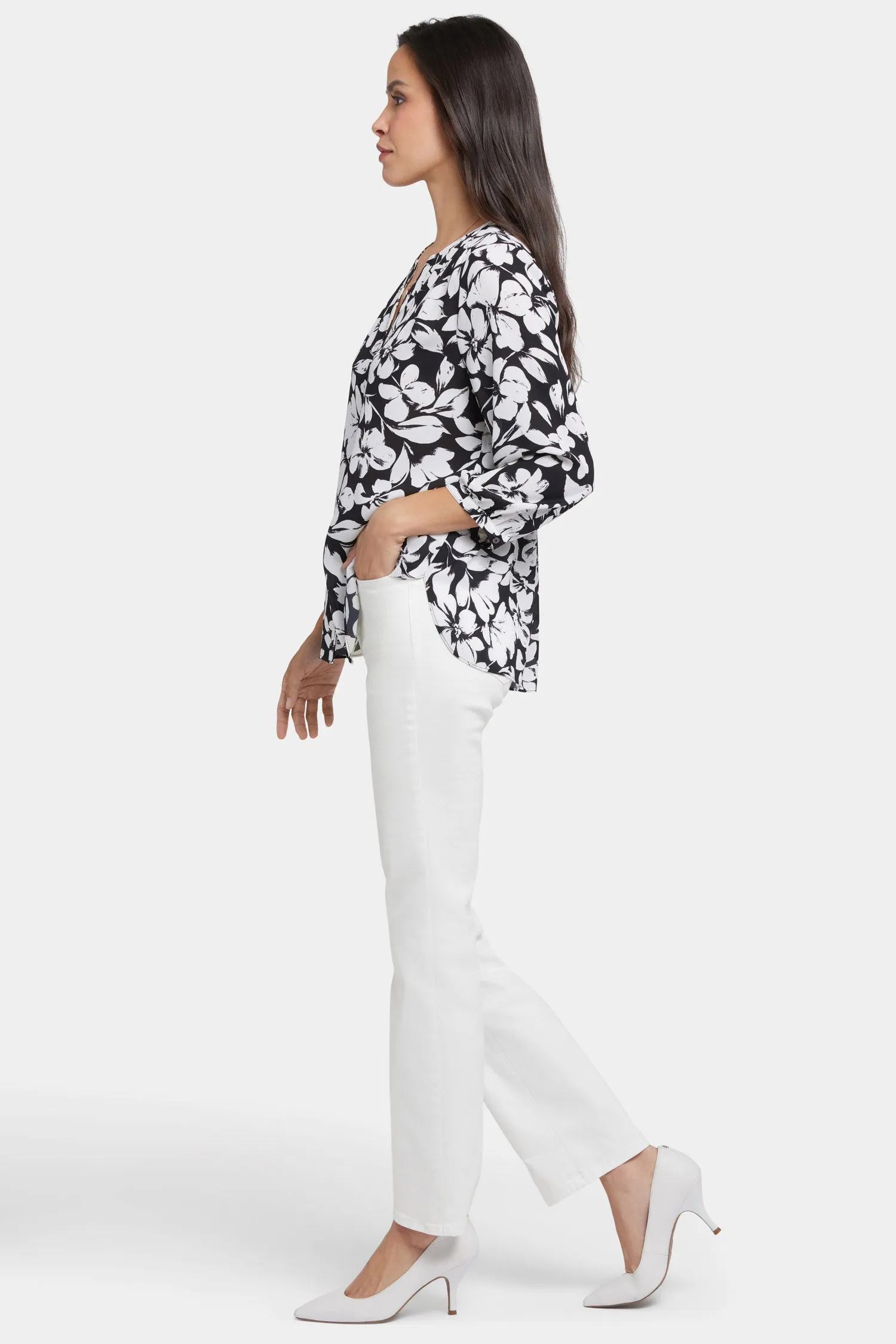Pintuck Blouse - Gran Via