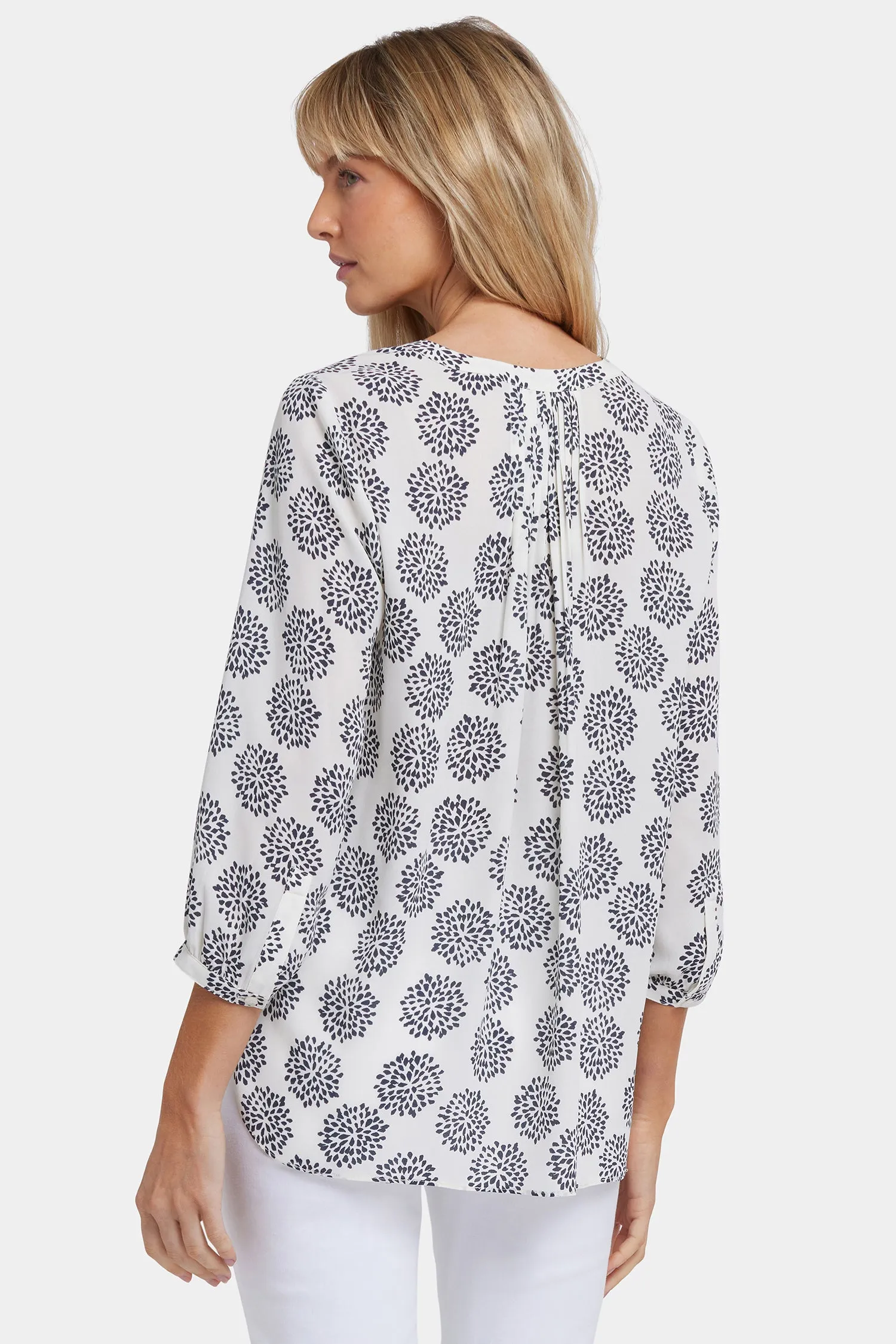 Pintuck Blouse - La Casa Blanca