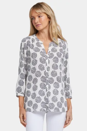 Pintuck Blouse - La Casa Blanca