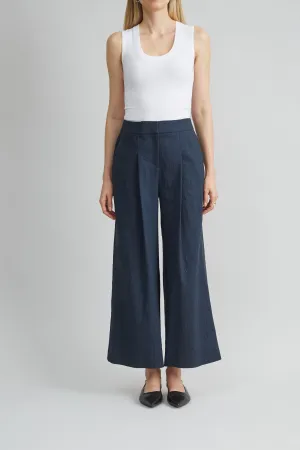 Pleated Linen Pant