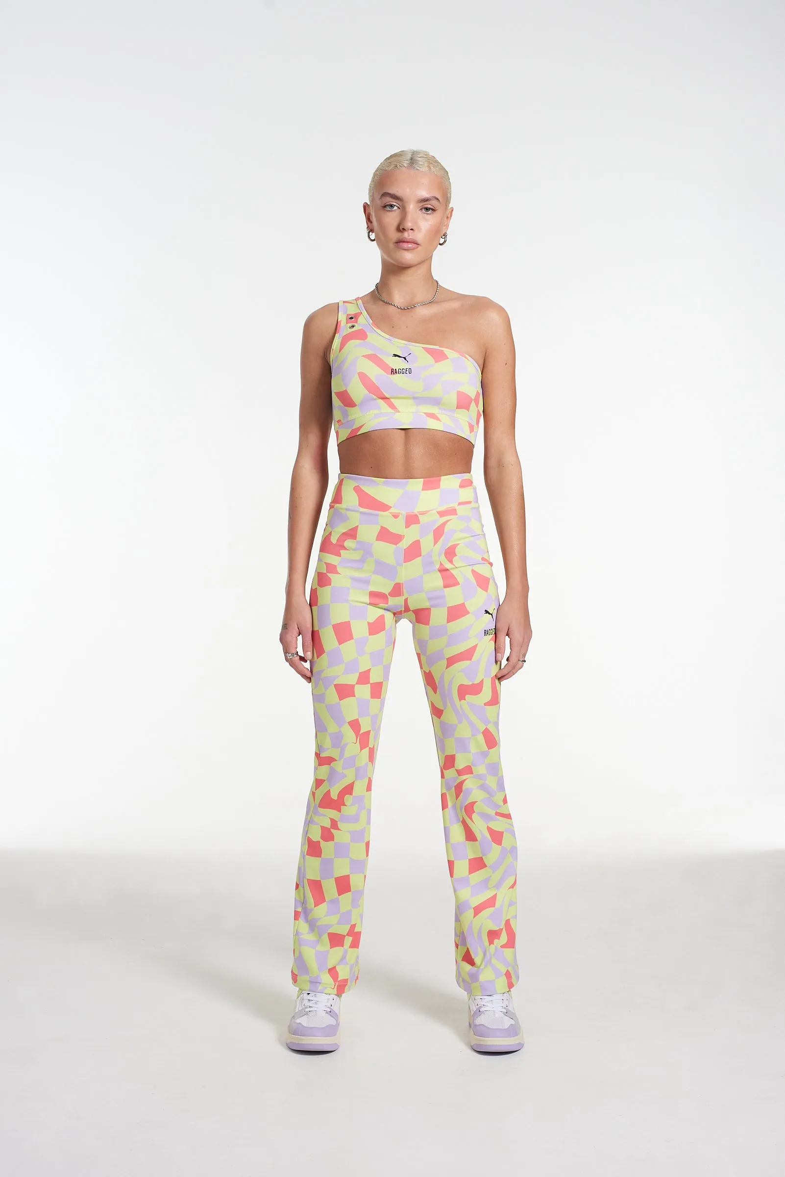 Puma X The Ragged Priest All Over Print Crop Top