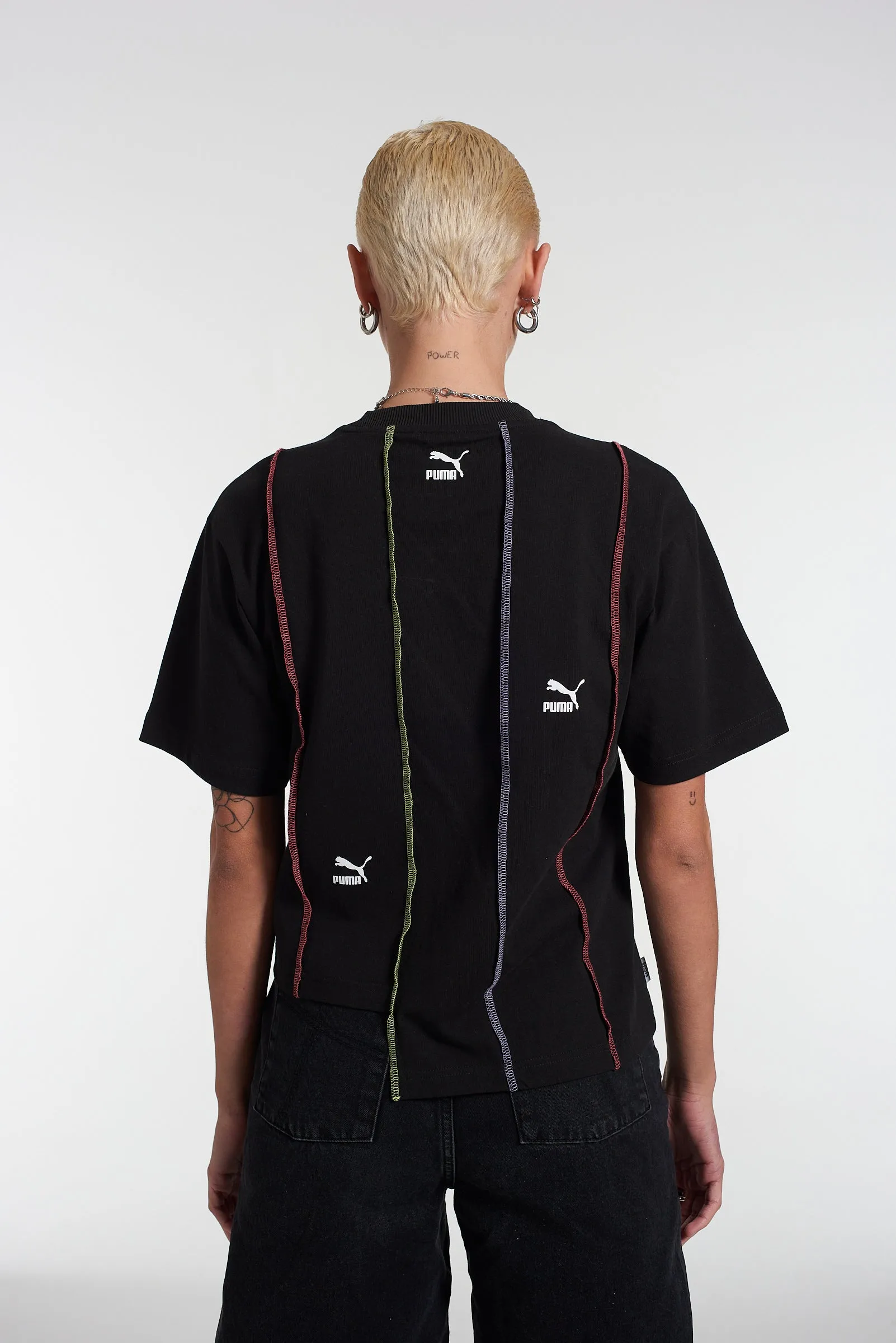 PUMA x The Ragged Priest Black Jersey Tee