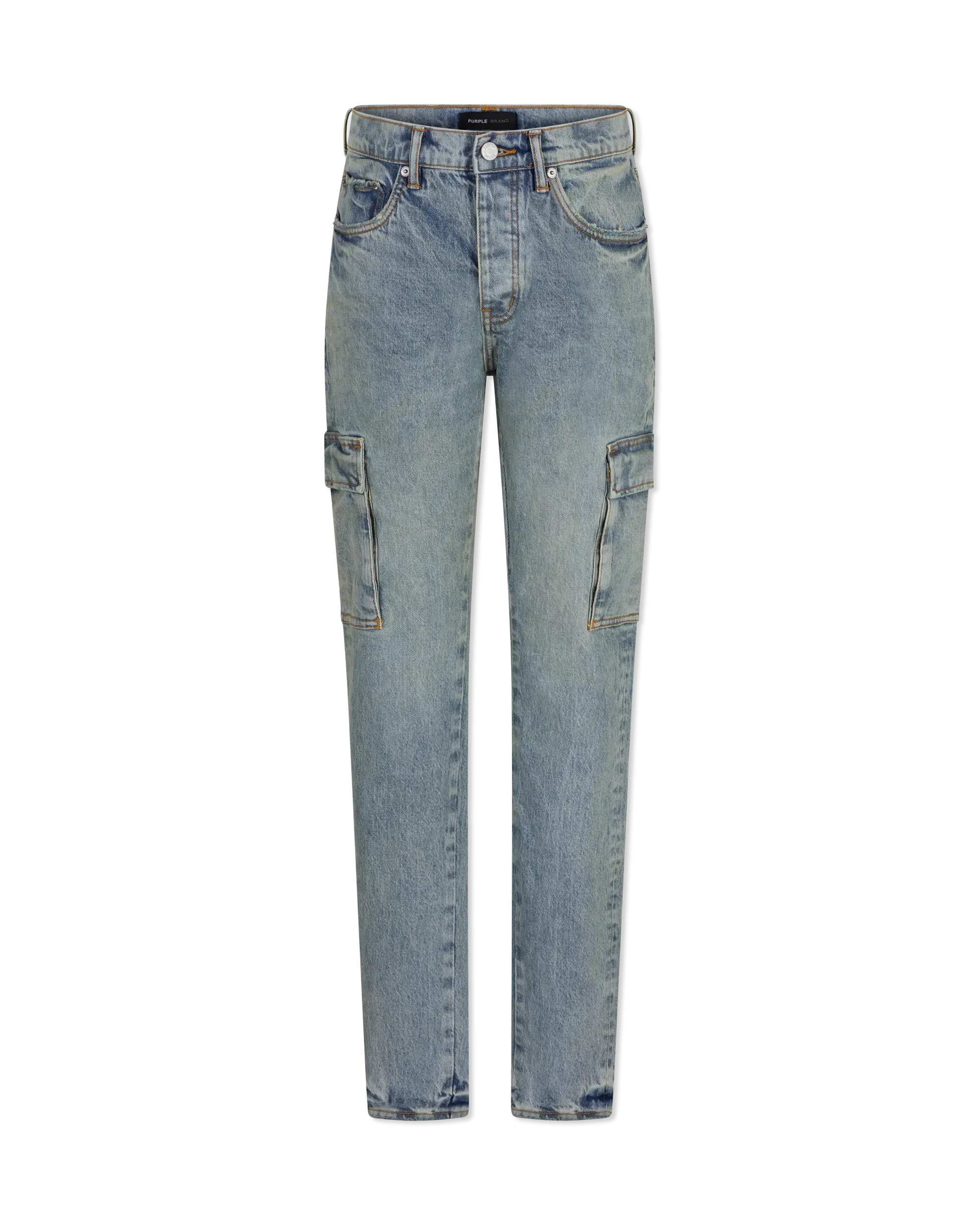 Purple Jeans P001 Skinny Cargo Pumice Jeans