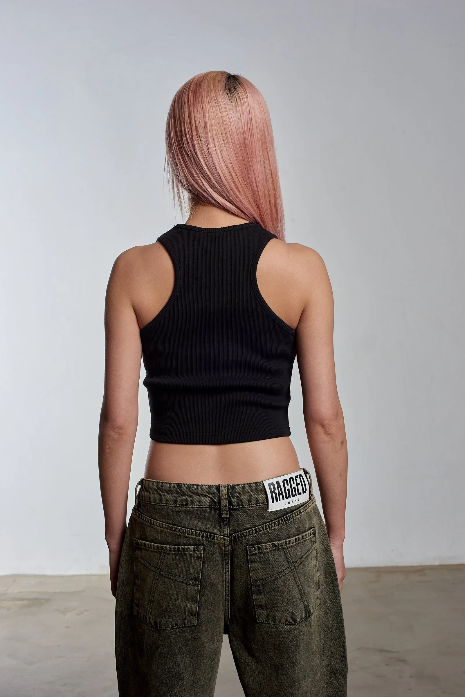 Ragged Gothic Logo Vest