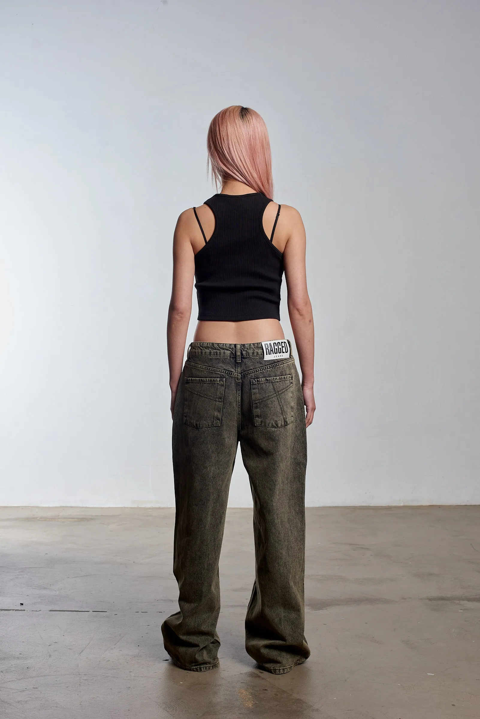 Ragged Gothic Logo Vest