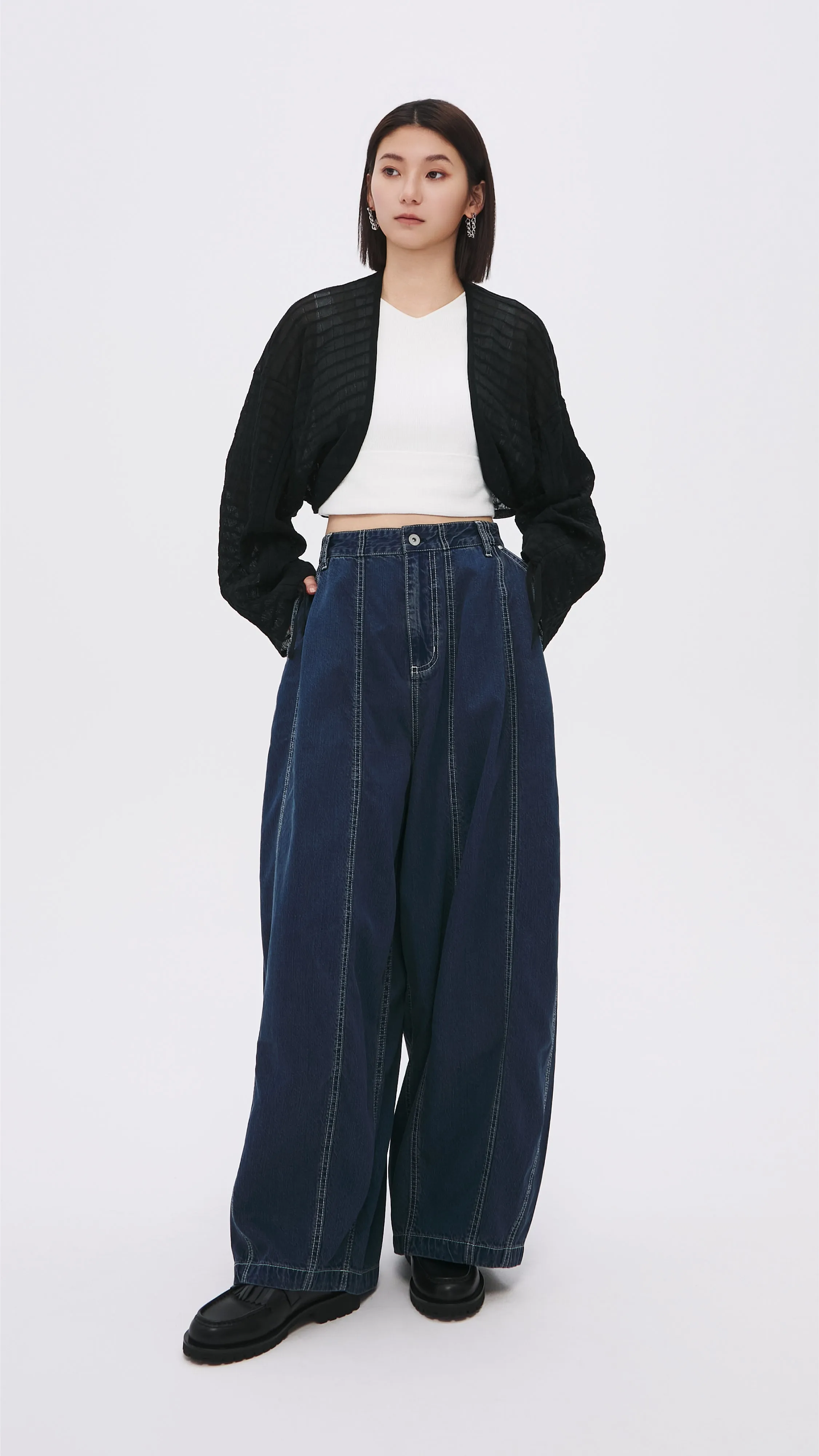 Rebuilt Balloon Jeans