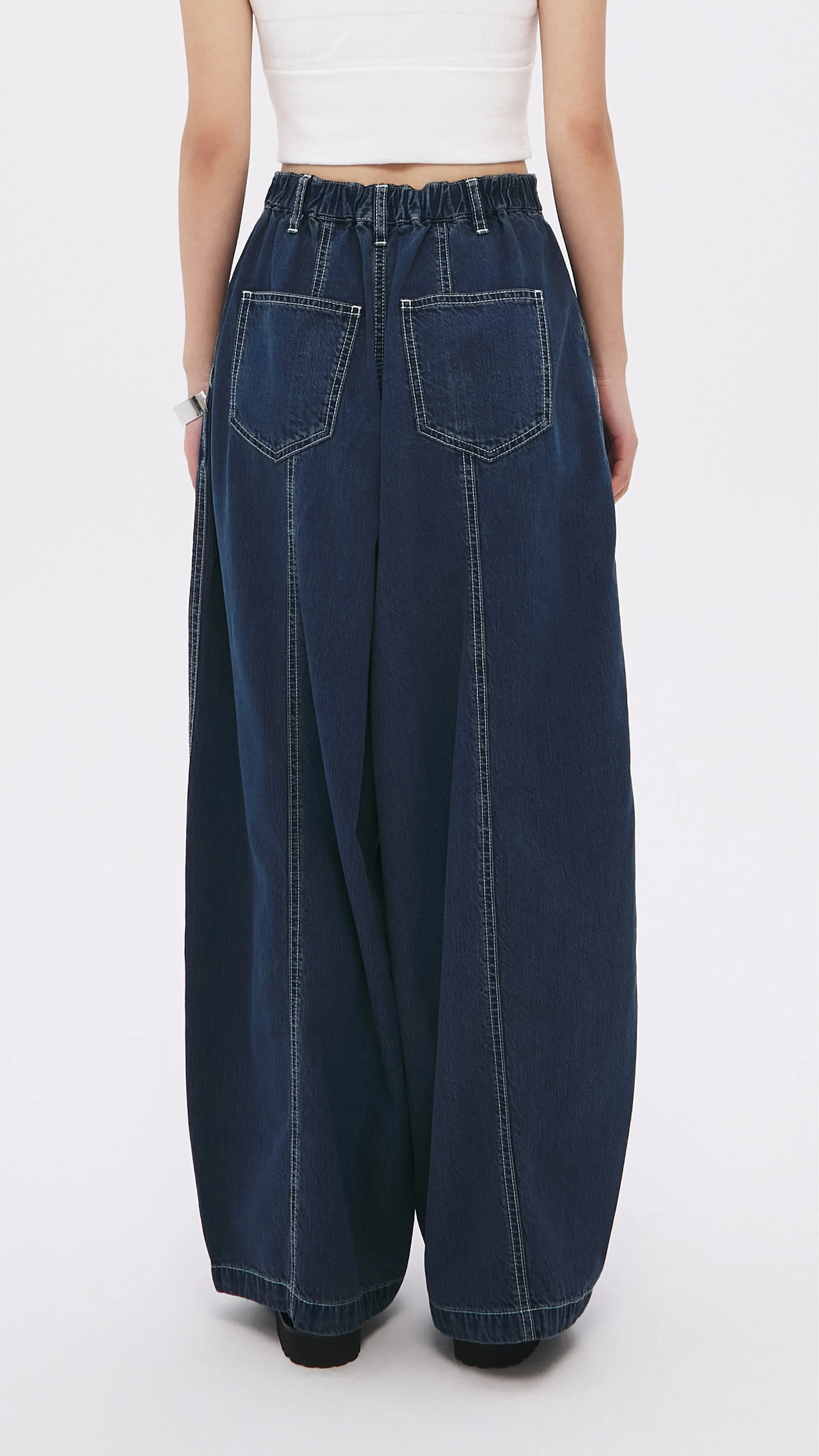 Rebuilt Balloon Jeans