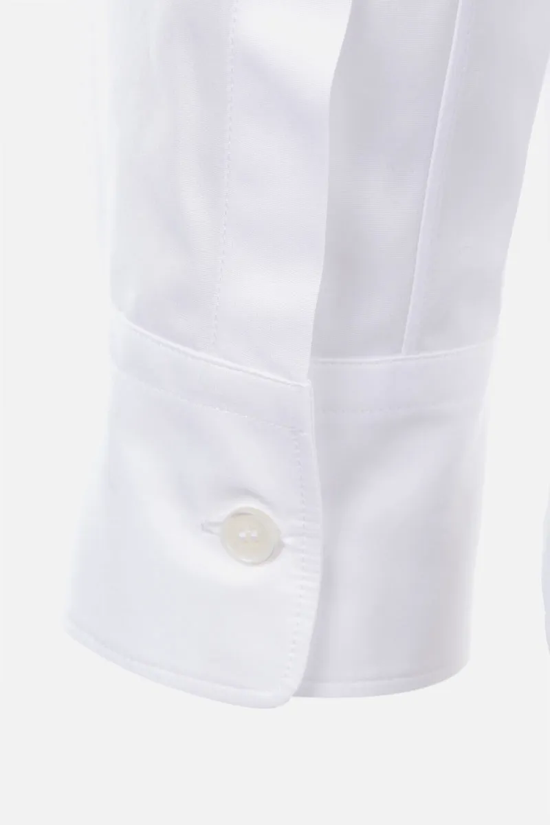 relaxed-fit poplin shirt