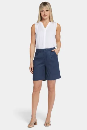 Relaxed Shorts  - Oxford Navy