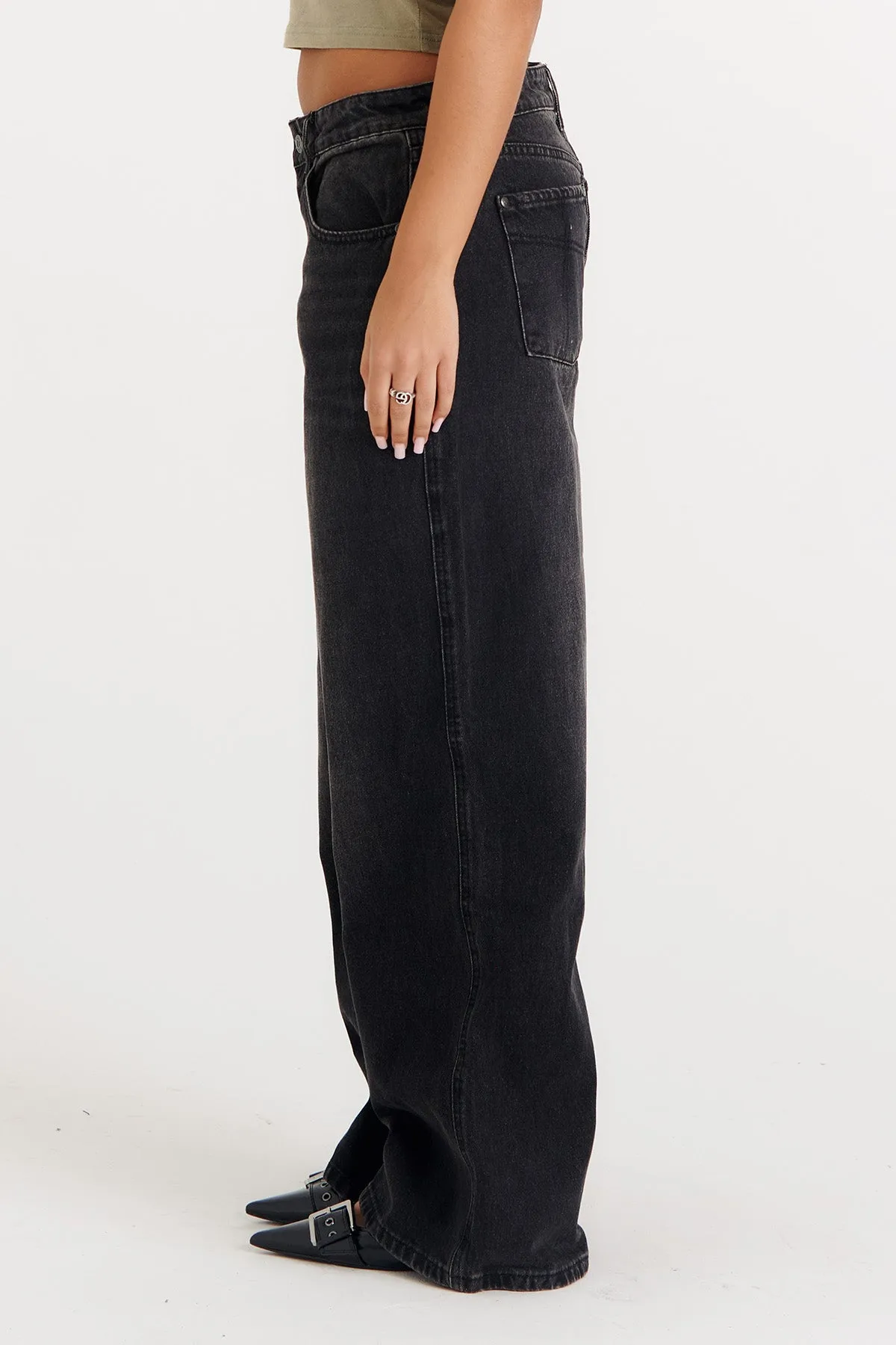 Release Jeans Faded Black