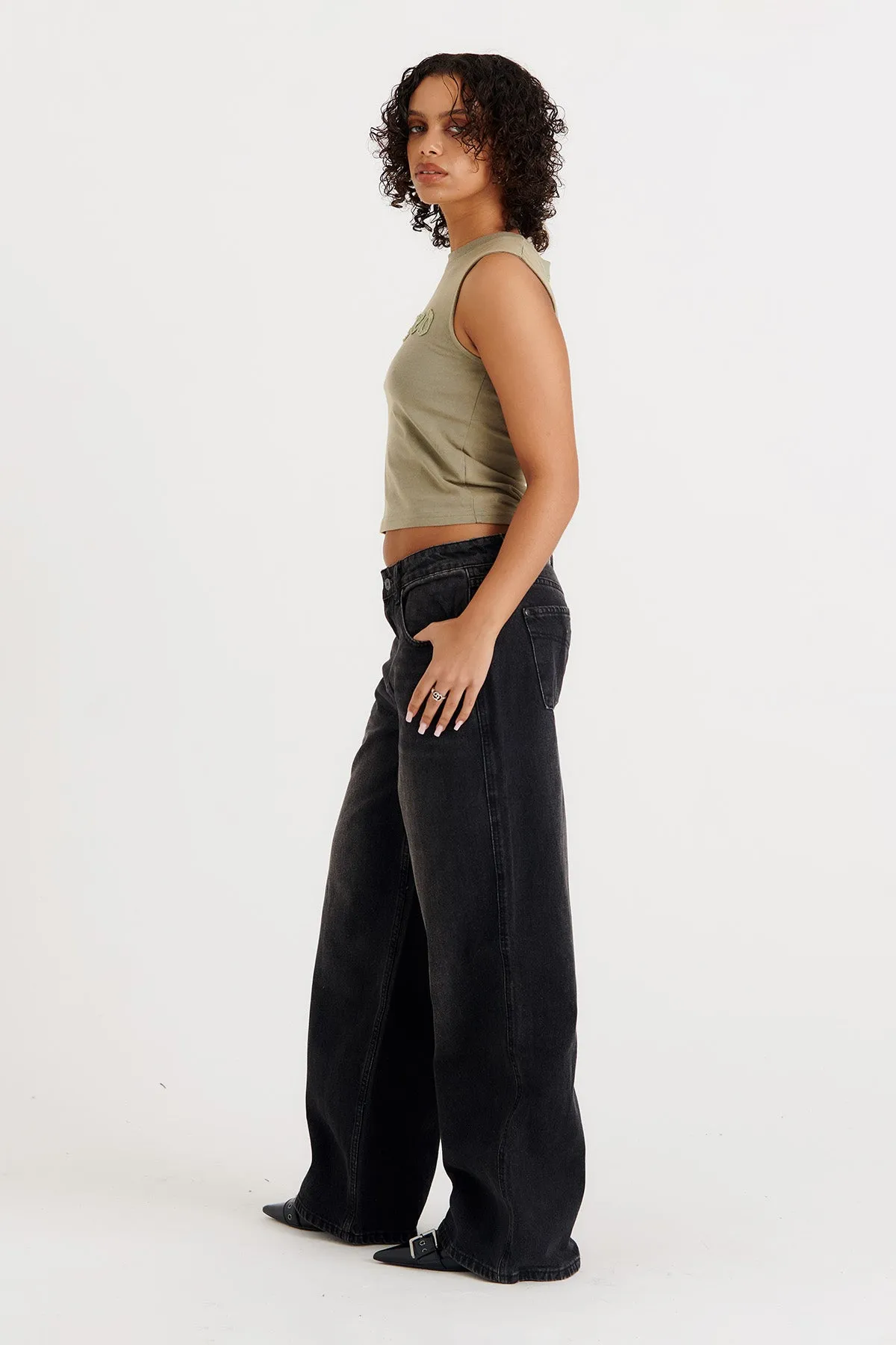 Release Jeans Faded Black