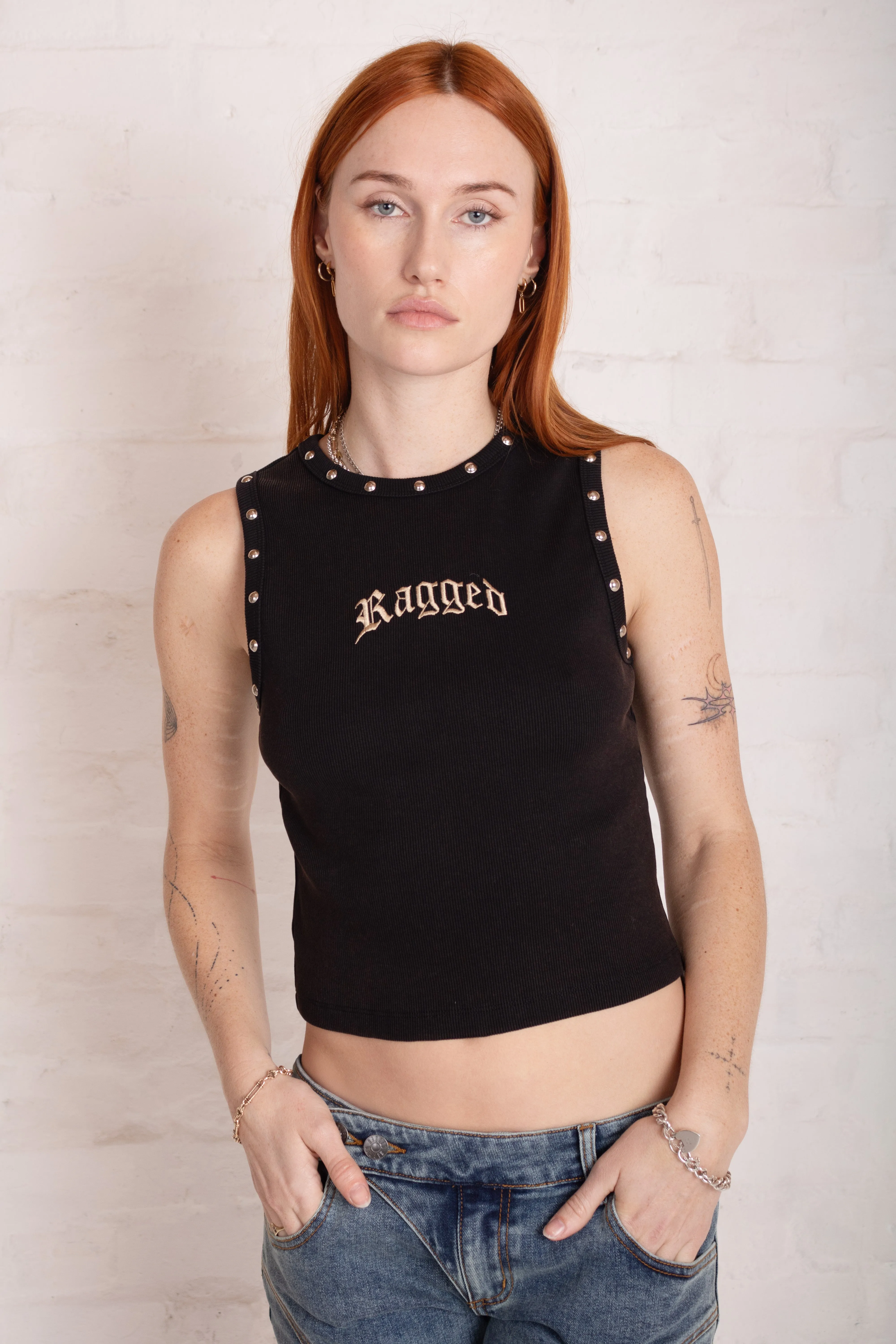 Rivet Logo Tank Top