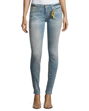 ROBIN'S JEAN<br>Marilyn Mid-Rise Skinny Jeans (ELMED)