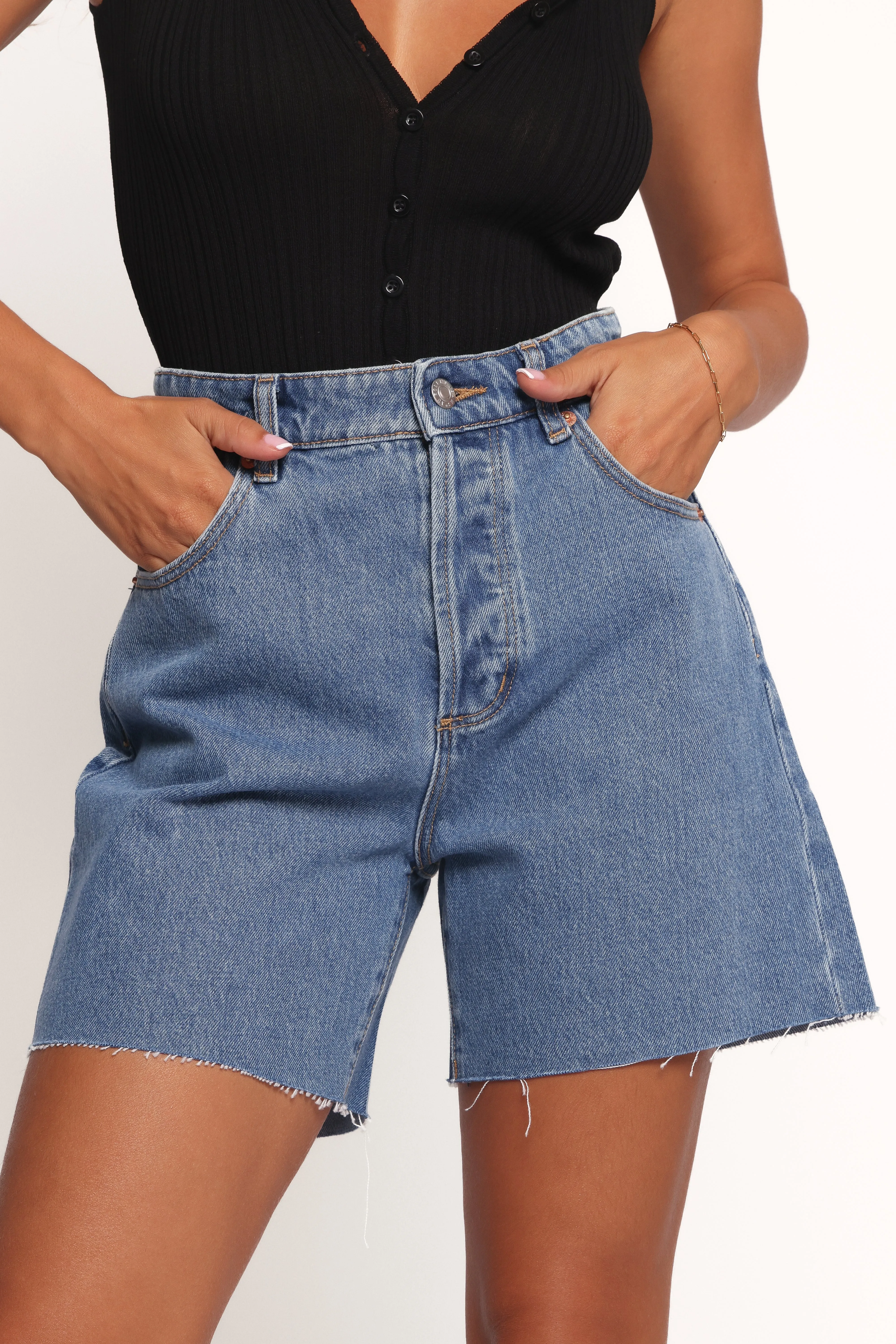 Rollas 90S Relaxed Short - River Blue