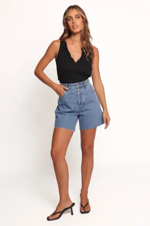Rollas 90S Relaxed Short - River Blue