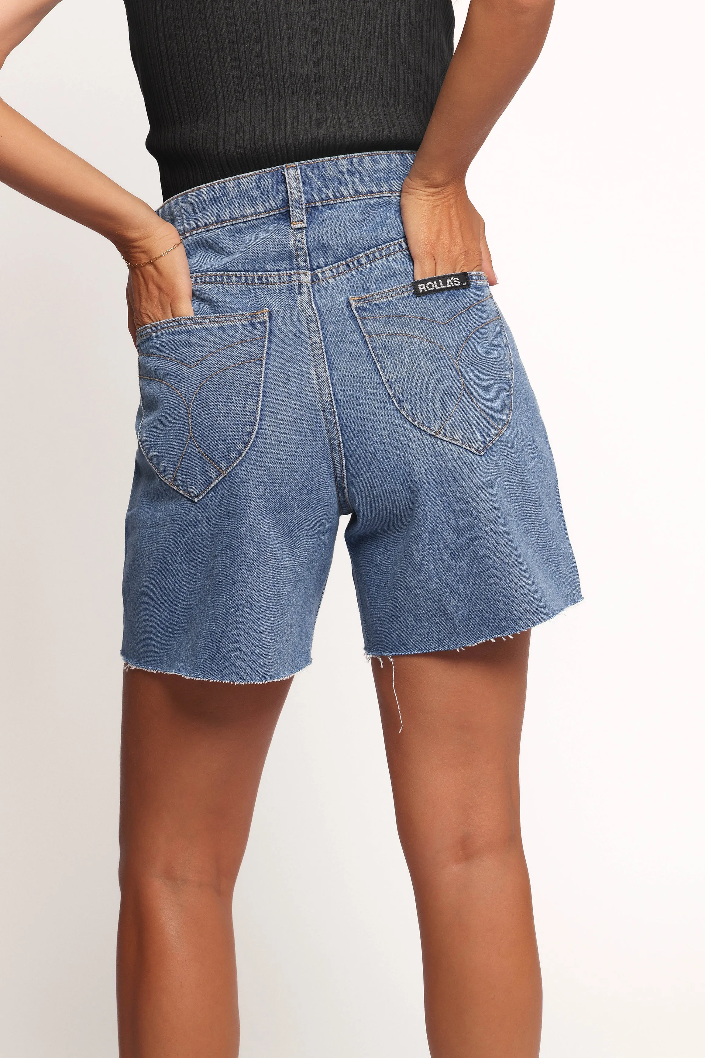 Rollas 90S Relaxed Short - River Blue