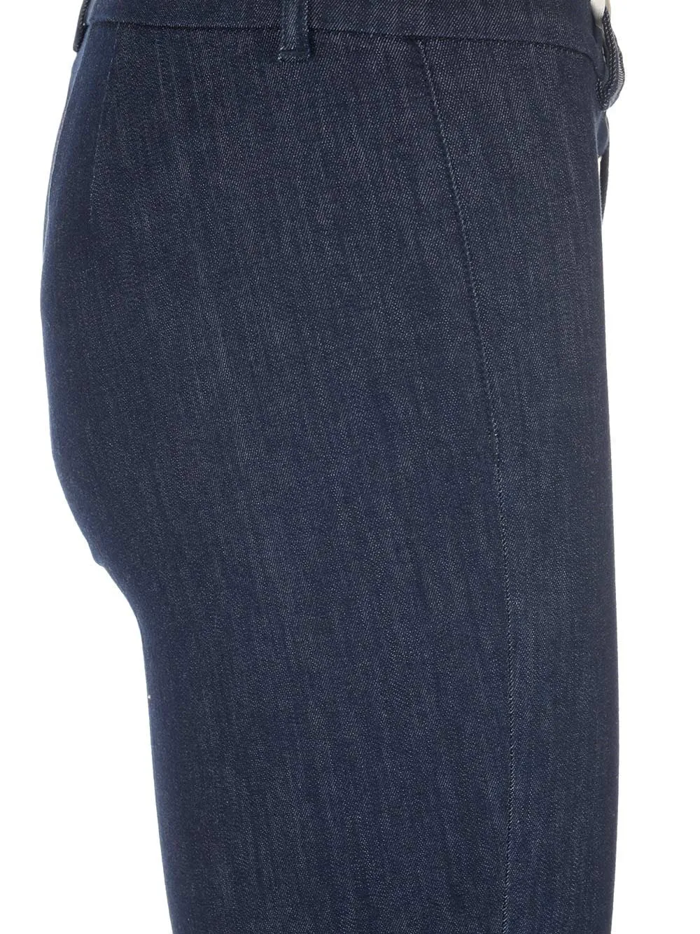 'S Max Mara Straight-Leg Cropped Jeans