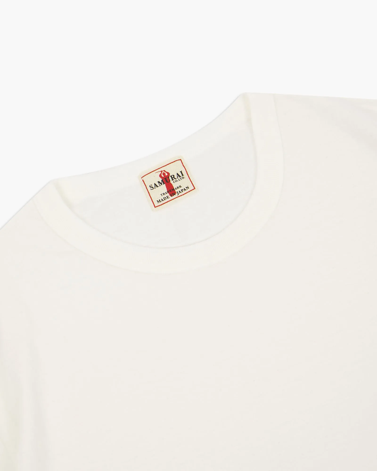 Samurai Jeans SJ2PST-CREW 2-Pack Loopwheel Tees - White