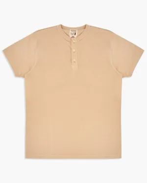 Samurai Jeans SJST-SC02 Japanese Cotton Henley - Kuri Light