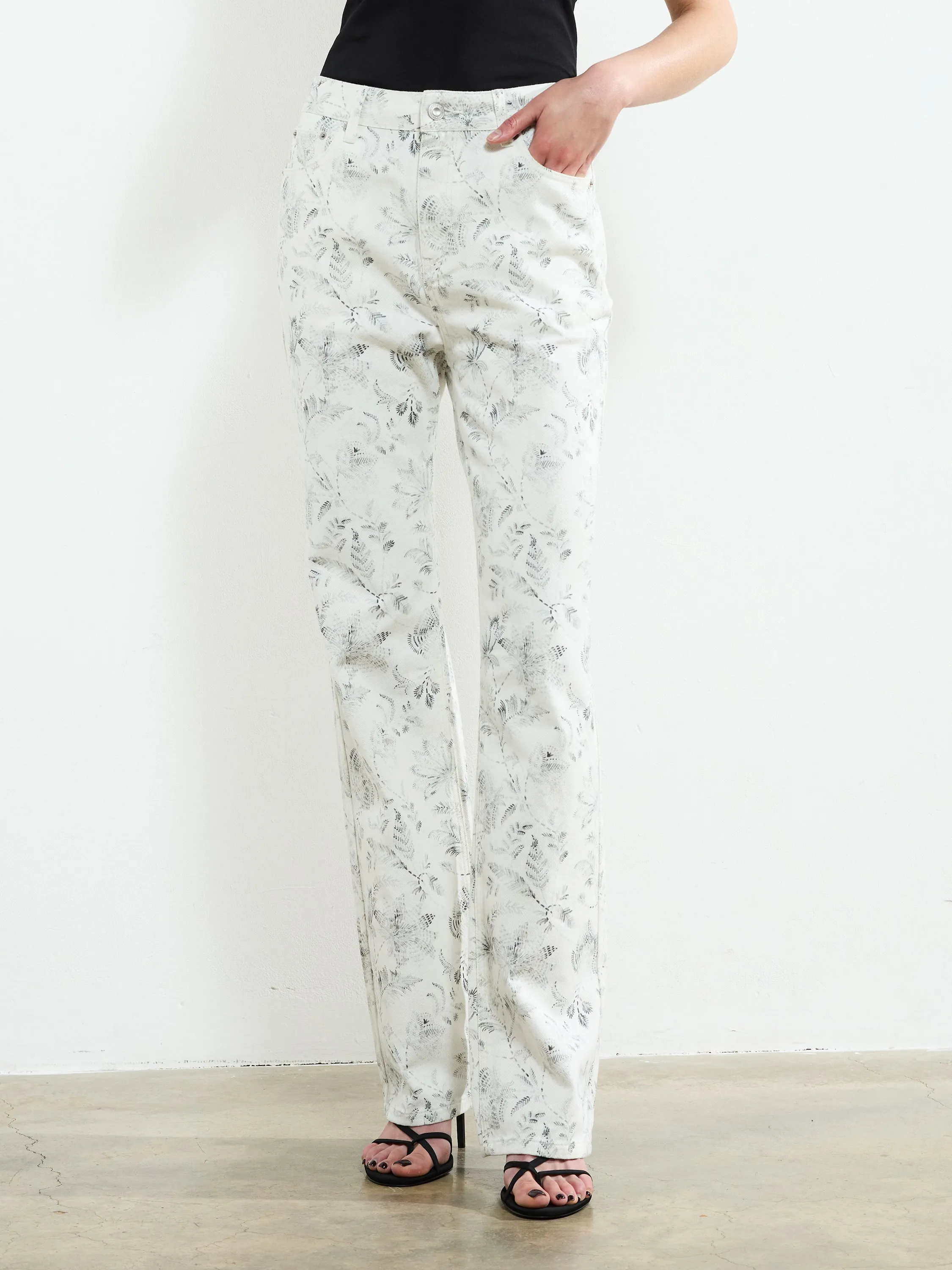Serenity Denim Straight Leg Jeans