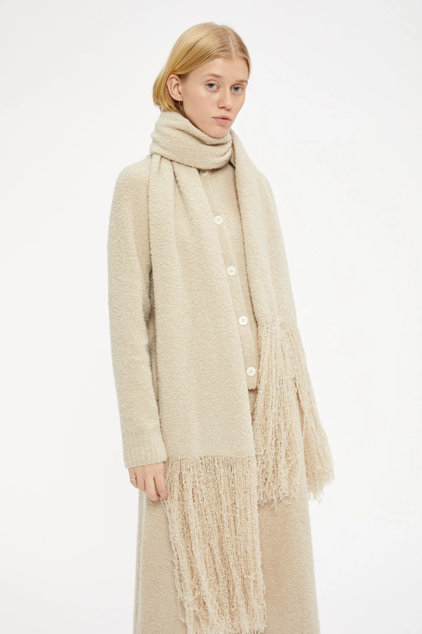 Sile wool scarf Ceramic