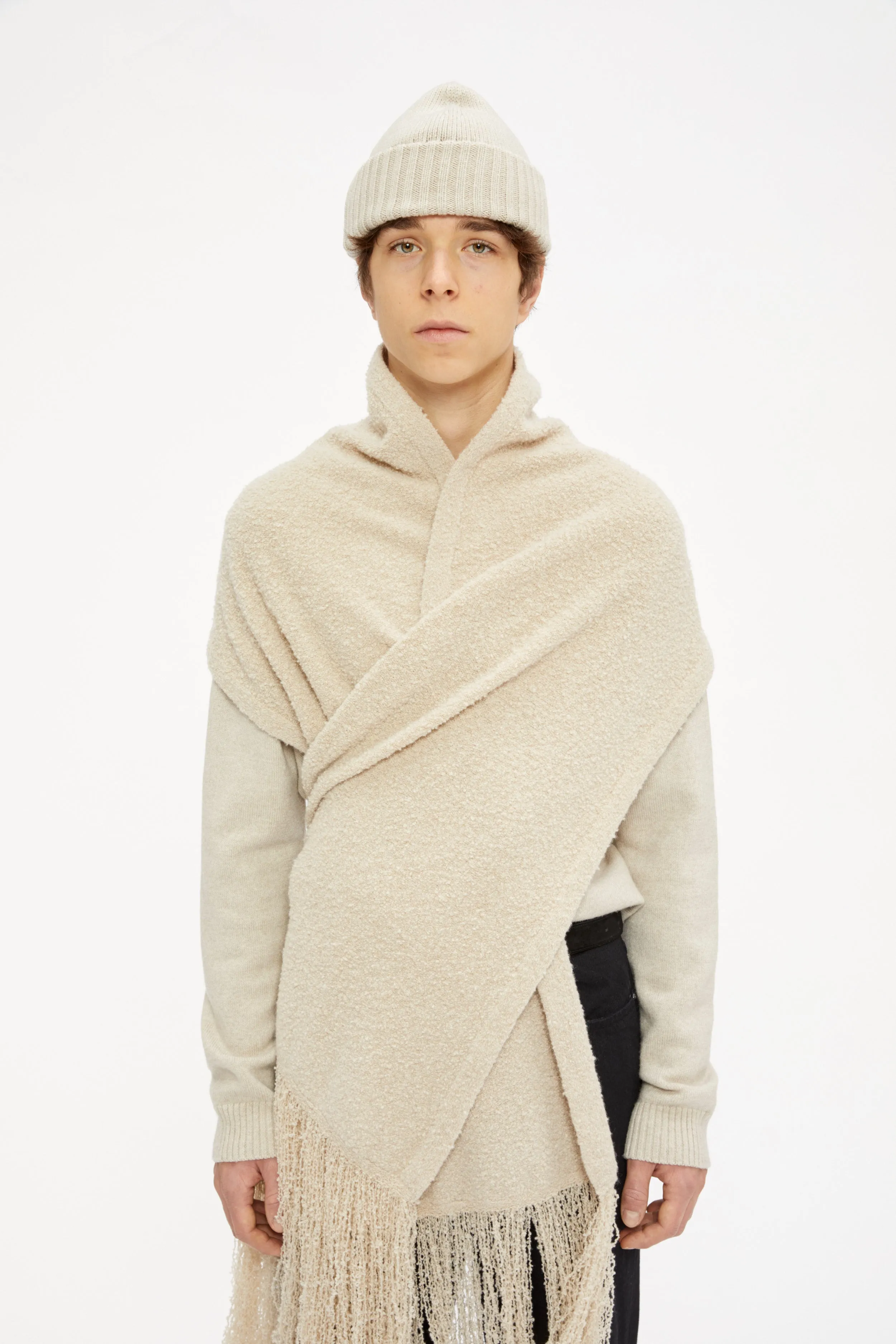 Sile wool scarf Ceramic