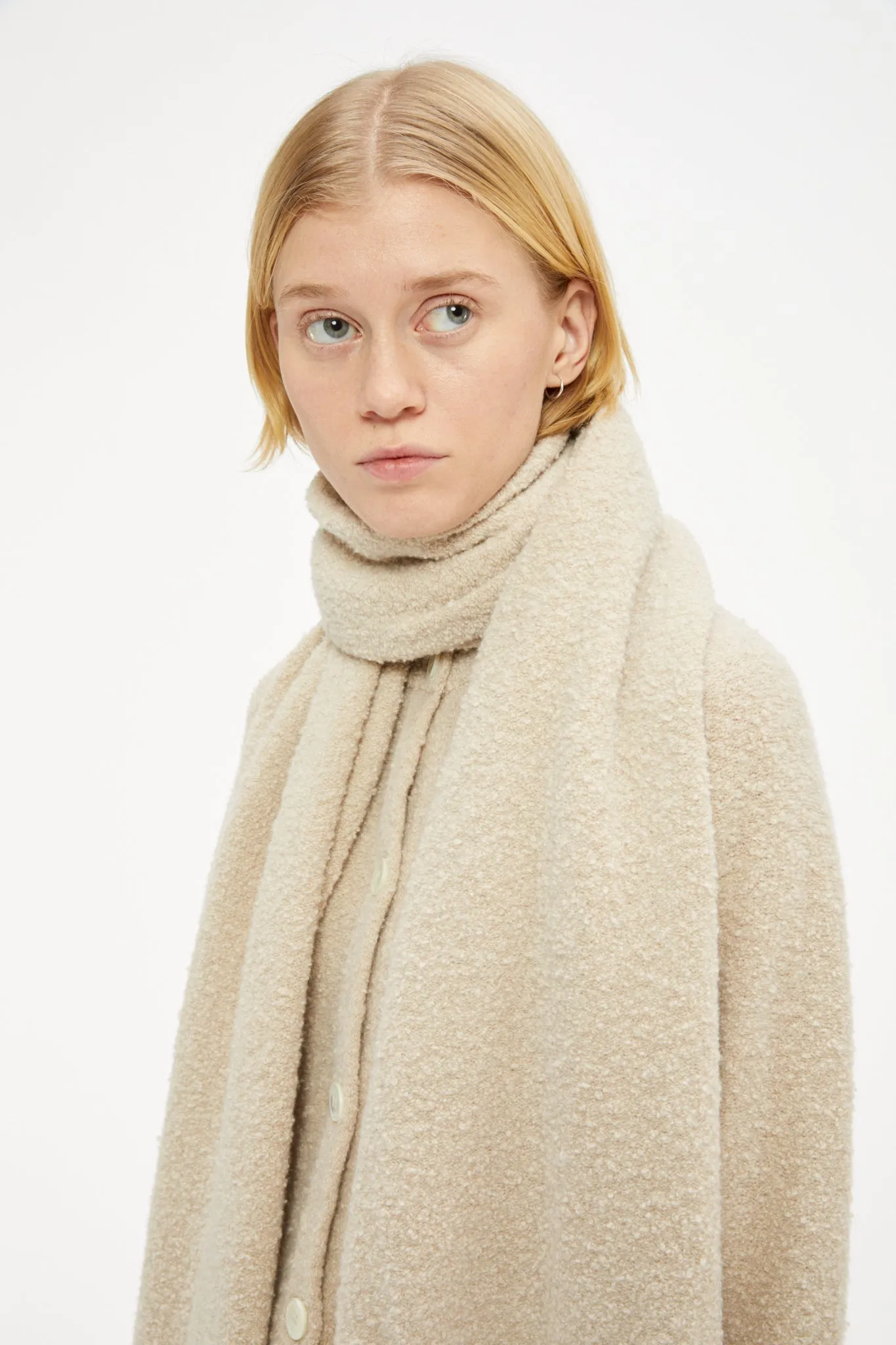 Sile wool scarf Ceramic
