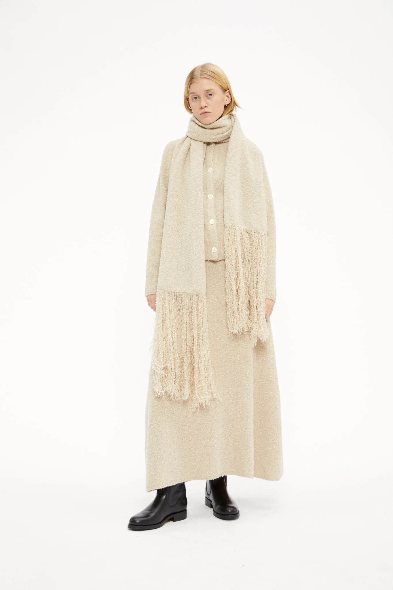 Sile wool scarf Ceramic