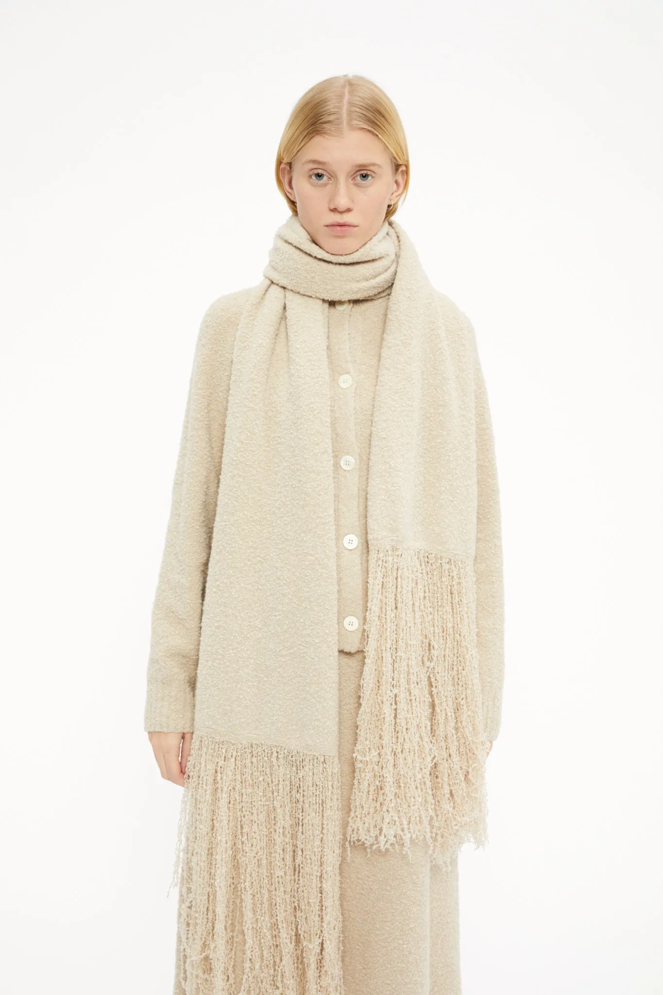 Sile wool scarf Ceramic