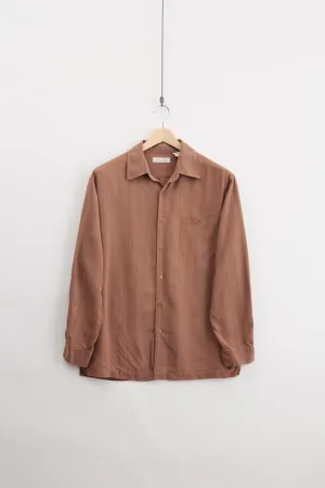 Silk textured shirt (L)