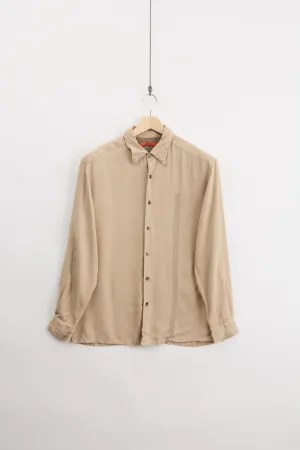 Silk textured shirt (M)