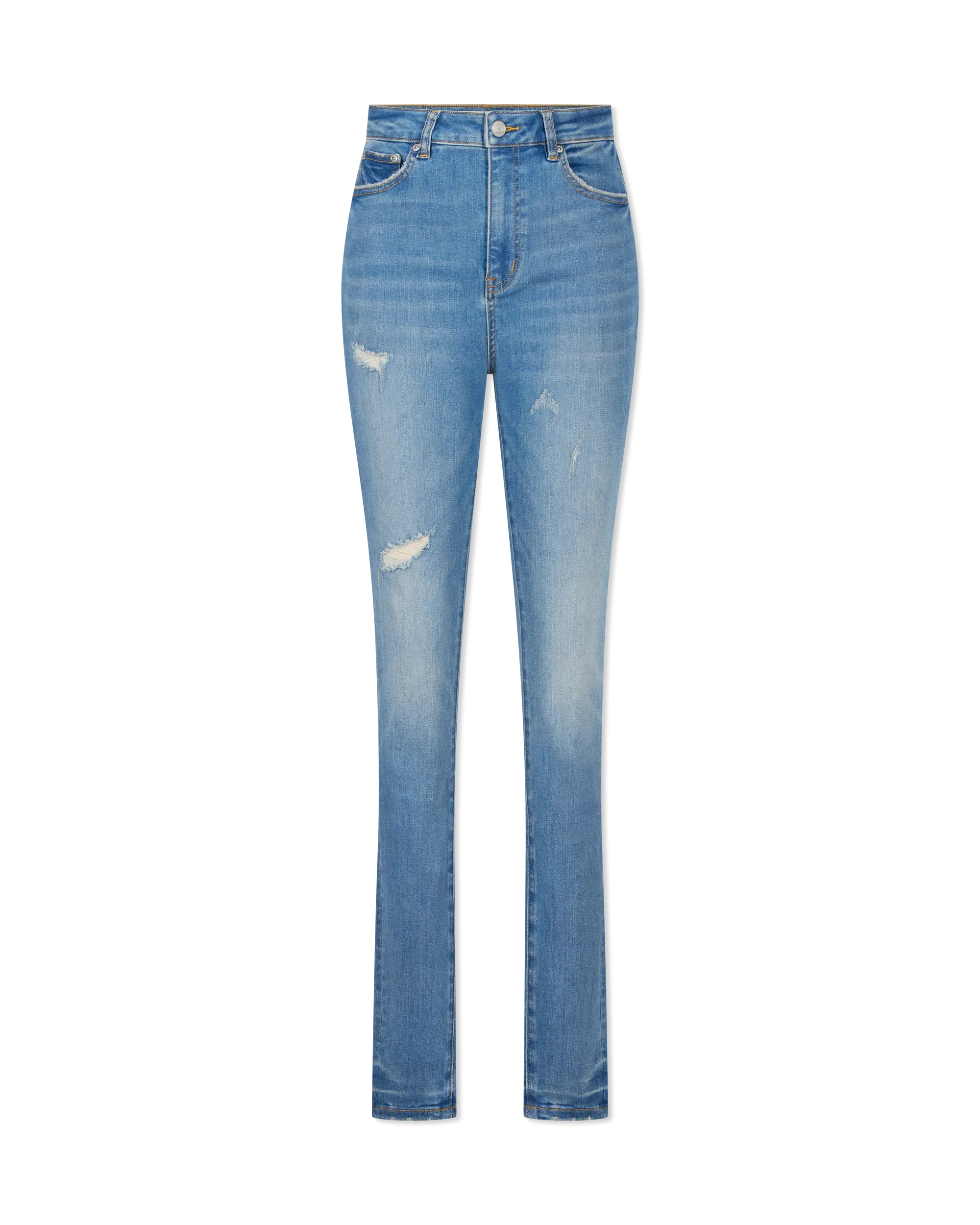 Skinny High Rise Purple Jeans