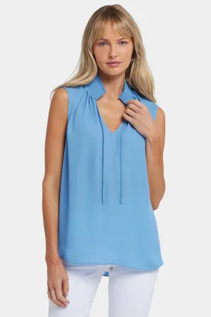 Sleeveless Gemma Blouse - Pacific Coast