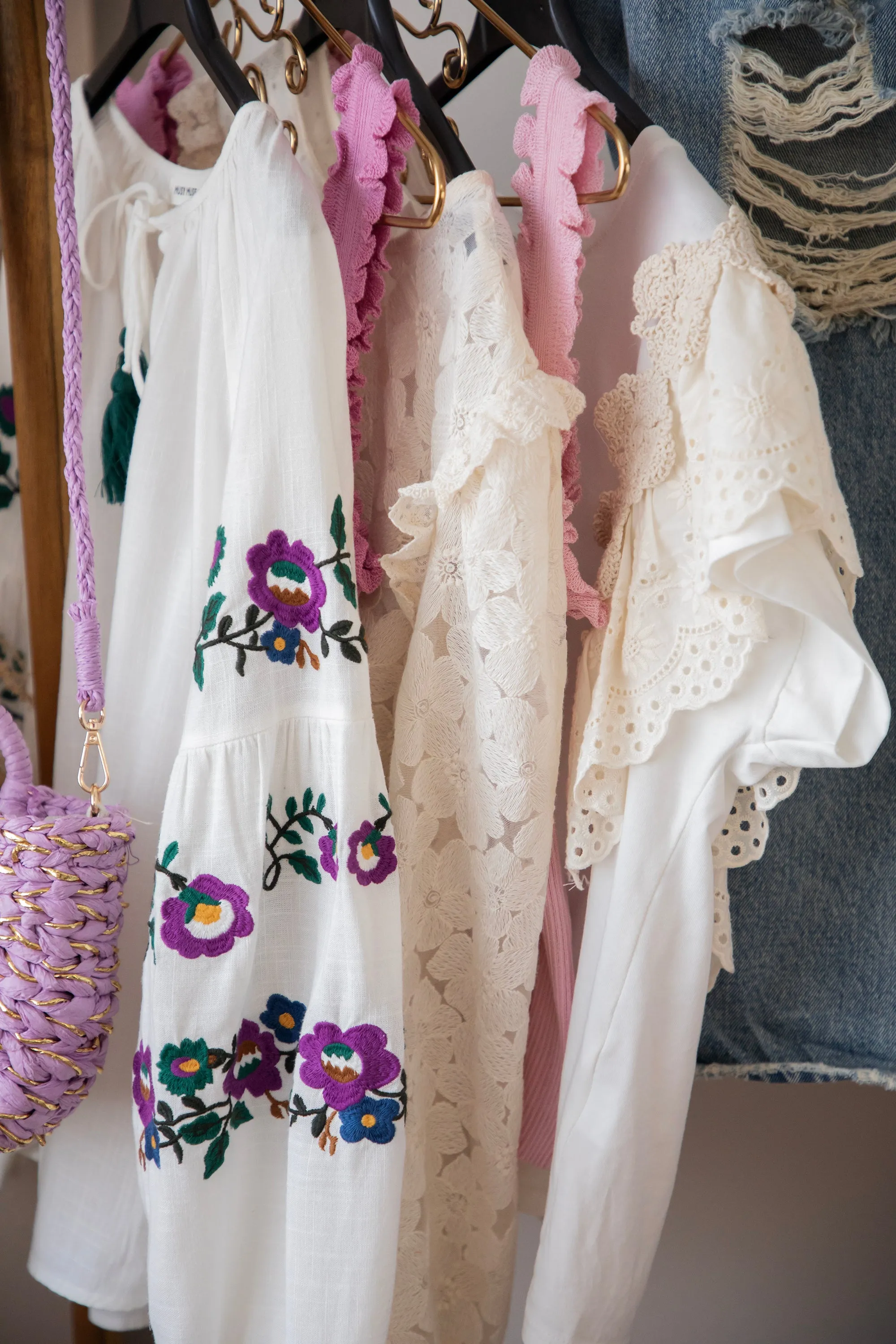 Sleeves Are Blooming White - Blouse