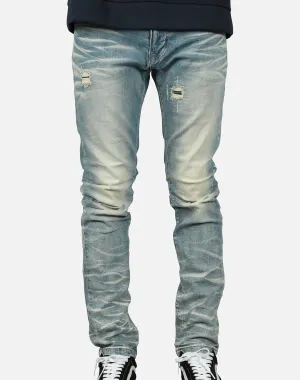 Smoke Rise CLEAN KNEE DART DENIM JEANS
