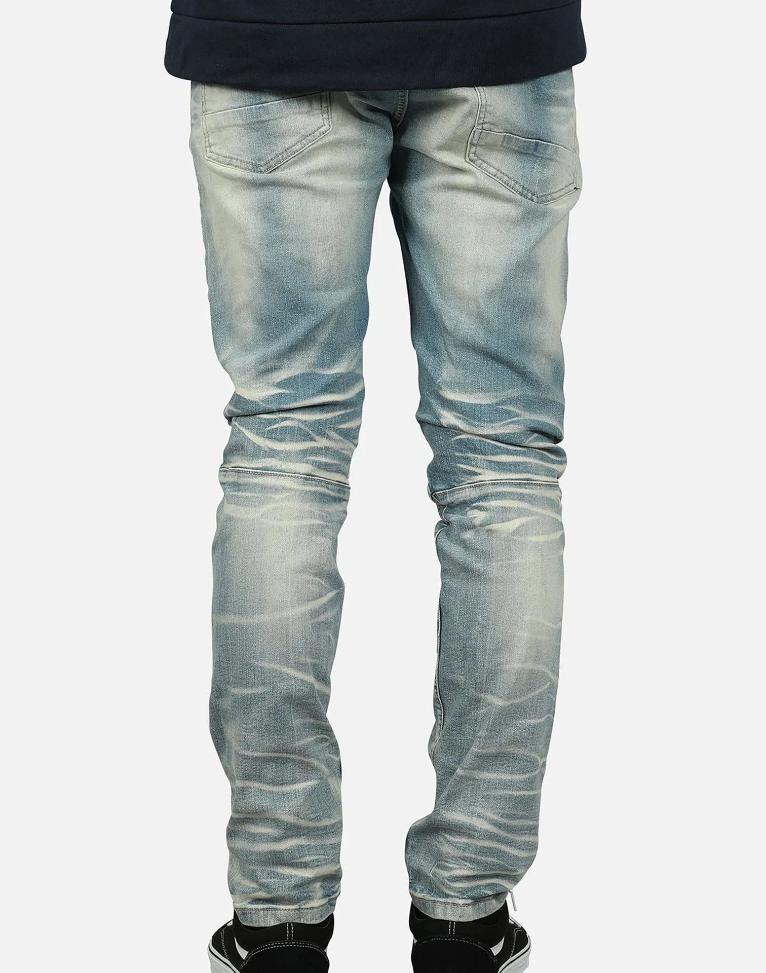 Smoke Rise CLEAN KNEE DART DENIM JEANS